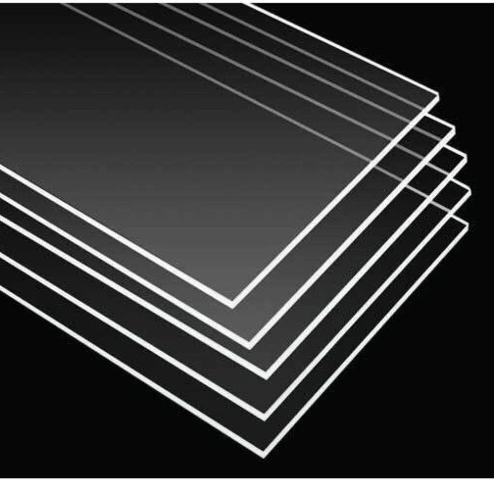 COPY - 5 Pack Acrylic Sheet Clear Plastic Sheet 11.3/4'' x 11.3/4''x 1/8''Sheet…